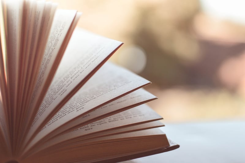 Book Page Wall Art